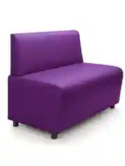 Фиолетовый диван MONOFIX "Бафф", эко кожа