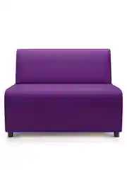 Фиолетовый диван MONOFIX "Бафф", эко кожа