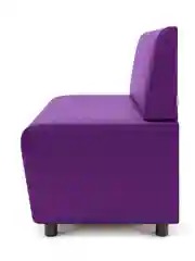 Фиолетовый диван MONOFIX "Бафф", эко кожа