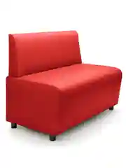 Красный диван MONOFIX "Бафф", эко кожа