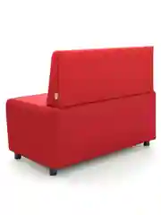 Красный диван MONOFIX "Бафф", эко кожа