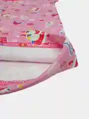 Розовый пижама футер с начёсом