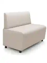 Кремовый диван MONOFIX "Бафф", эко кожа