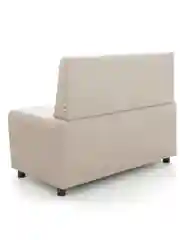 Кремовый диван MONOFIX "Бафф", эко кожа