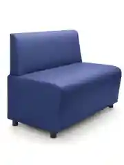 Синий диван MONOFIX "Бафф", эко кожа