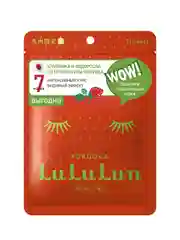 LuLuLun Набор из 7 масок для лица увлажняющий и восстанавливающий «Клубника из Фукуока»