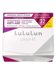 LuLuLun Маска улучшение тона и тонуса зрелой кожи Over 45 Blue Iris 32