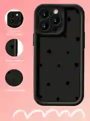 Чехол для iPhone 6s/7/8/SE/XR/XS/11/12/13/14/15 Pro/Max/Plus/Mini/силикон/противоударный