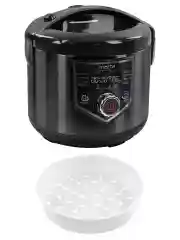 Черный мультиварка MARTA MT-MC4336B /1000W/ толстостенная чаша 5л/ черный/черный