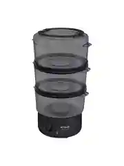 Прозрачный пароварка STINGRAY ST-FS752A черный жемчуг