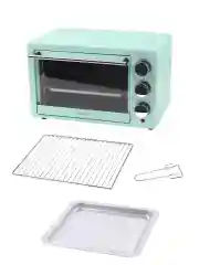 Бирюзовый духовой шкаф MARTA MT-EO4283A /1500 Вт/ Объем: 18 л/ 4 нагревательных элемента/ 3 режима