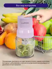 Розовый измельчитель LUMME LU-KP1846A розовый опал