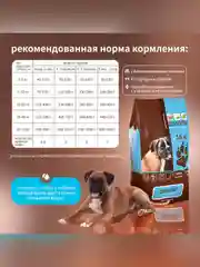 Сухой полнорационный корм для щенков ТМ «Дилли».