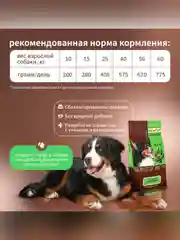 Сухой полнорационный корм для собак «Говяжий гуляш с овощами» ТМ «Дилли»