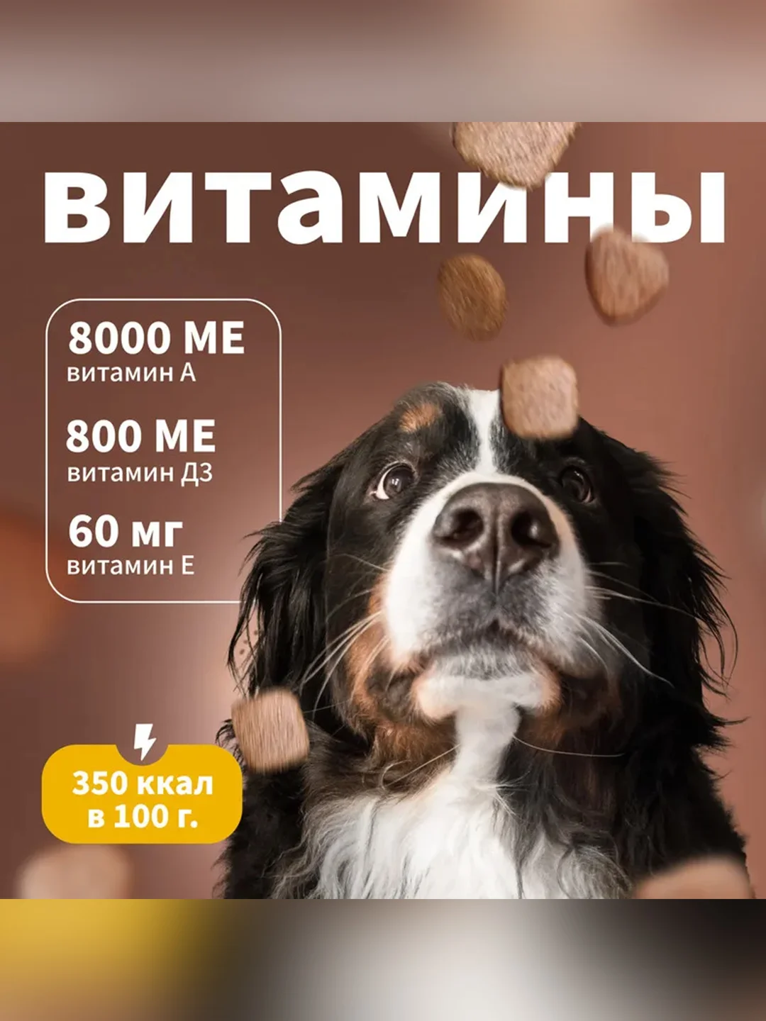 Сухой полнорационный корм для собак «Рагу из курицы с рисом»ТМ «Дилли».