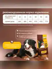 Сухой полнорационный корм для собак «Рагу из курицы с рисом»ТМ «Дилли».