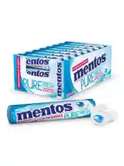 MENTOS Жевательная резинка Свежая мята 24 шт по 15,5г (шоубокс)