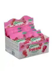 FRUITTELLA Мармелад жевательный клубника/малина 12 шт по 36г (шоубокс)