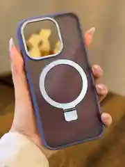 Синий меланж чехол для iPhone 16 Pro, 16, 16 Pro Max, 14, 13, 15, 15 Pro Max, 11, 14 Pro Max, Magsafe