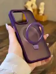 Фиолетовый чехол для iPhone 16 Pro, 16, 16 Pro Max, 14, 13, 15, 15 Pro Max, 11, 14 Pro Max, Magsafe