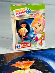 Мозаика для малышей детский классический пазл головоломка мини фиксики фикси 54 симка игра