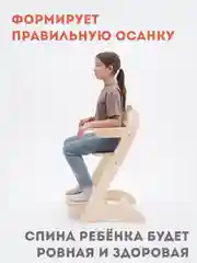 Детский растущий стул, с подлокотниками