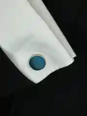 Запонки NEON со вставкой из ткани