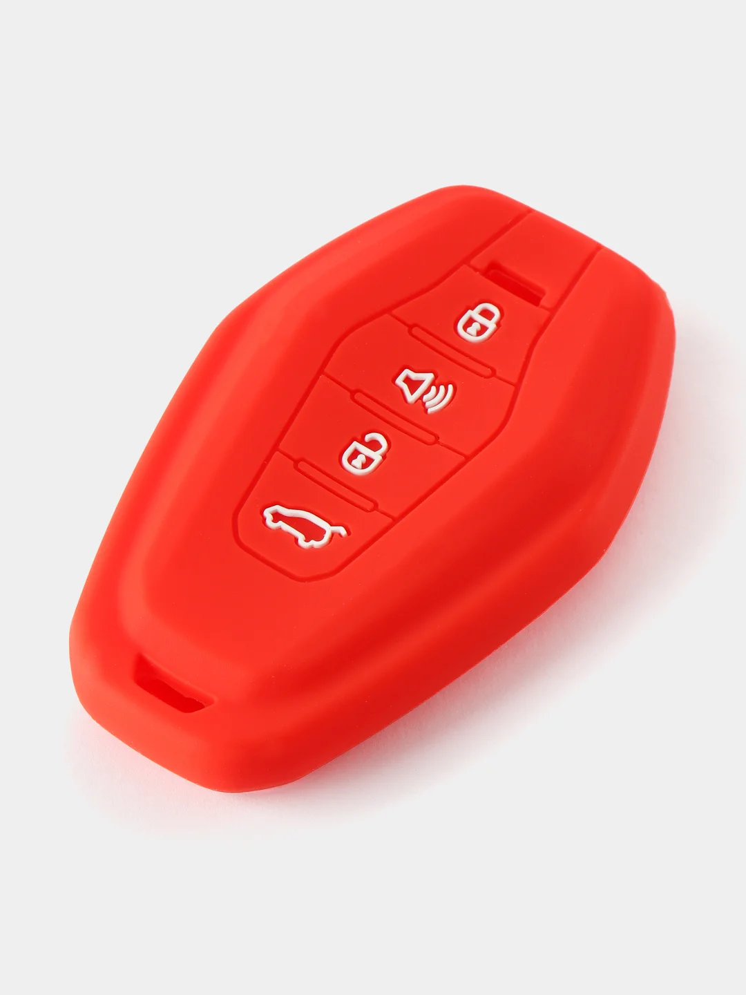 Красный силиконовый чехол для смарт-ключа Jetour X70, X70 Plus, X90 PLUS