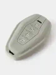 Серый силиконовый чехол для смарт-ключа Jetour X70, X70 Plus, X90 PLUS