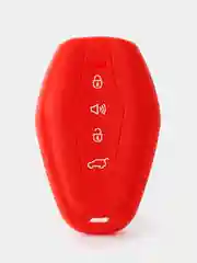 Красный силиконовый чехол для смарт-ключа Jetour X70, X70 Plus, X90 PLUS