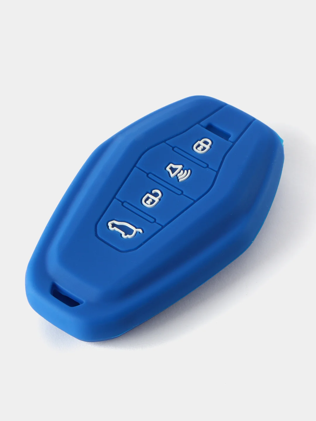 Синий силиконовый чехол для смарт-ключа Jetour X70, X70 Plus, X90 PLUS