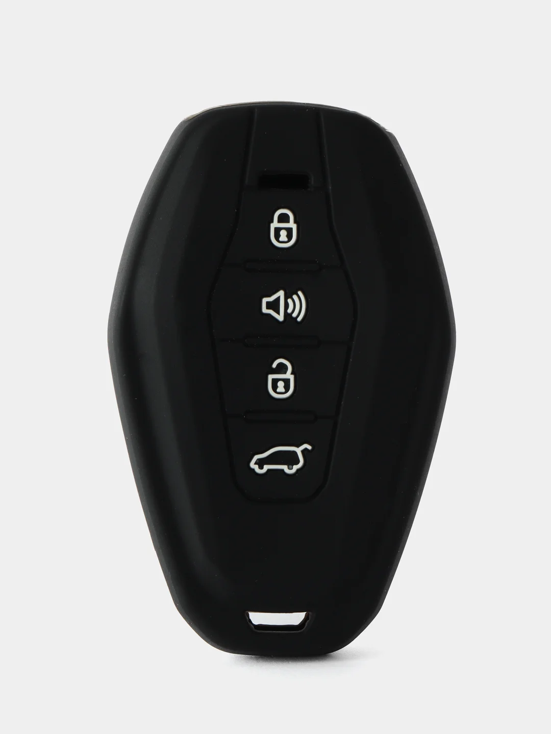 Черный силиконовый чехол для смарт-ключа Jetour X70, X70 Plus, X90 PLUS