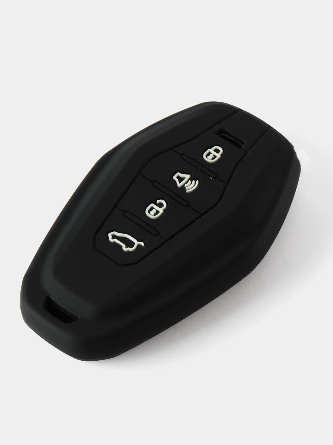 Черный силиконовый чехол для смарт-ключа Jetour X70, X70 Plus, X90 PLUS