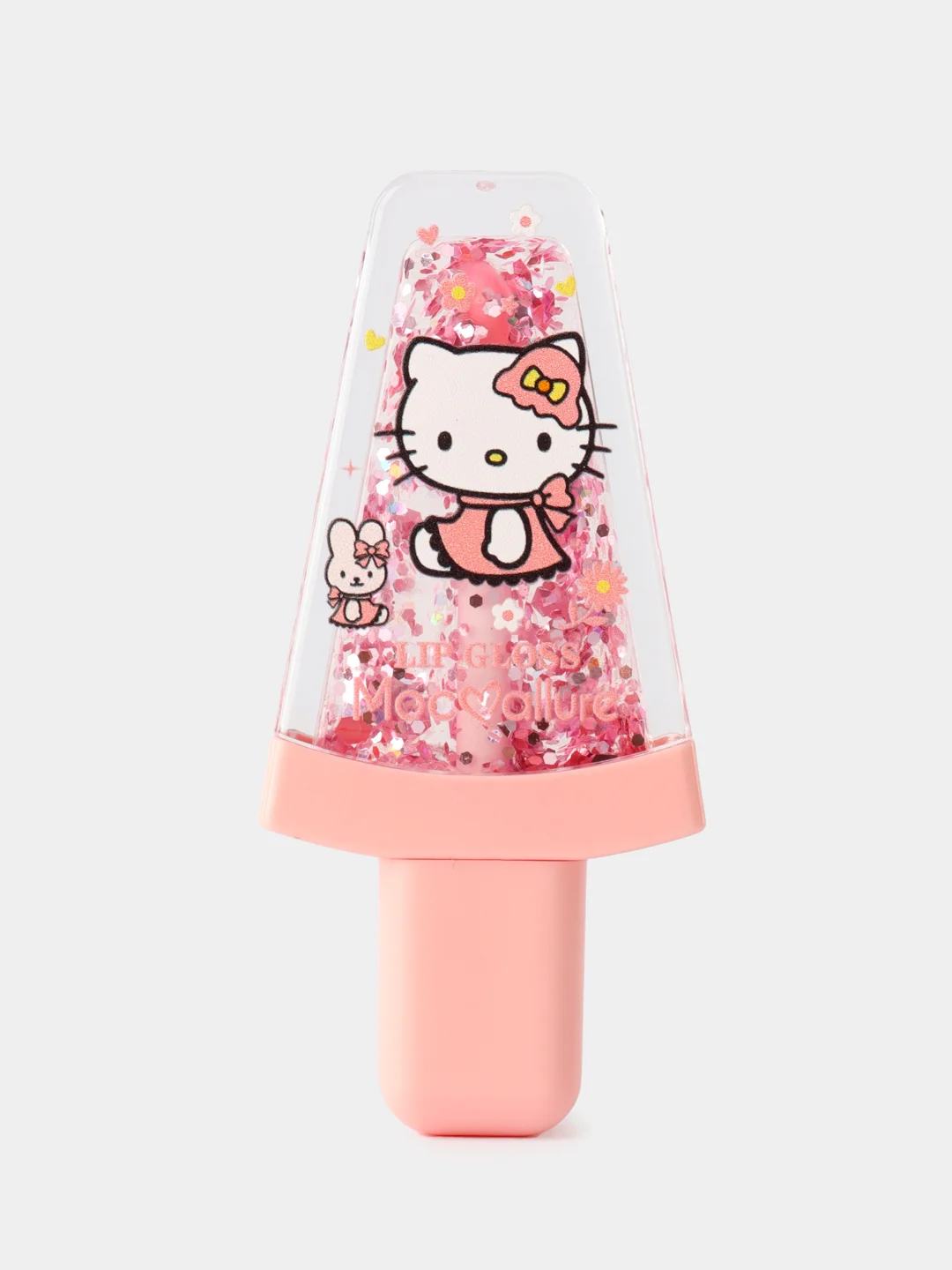 Конфетный увлажняющий блеск-тинт для губ, с блестками Hello Kitty