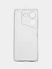Прозрачный чехол для Tecno Pova 5 Pro 5G (Техно Пова 5 про 5 джи), прозрачный противоударный