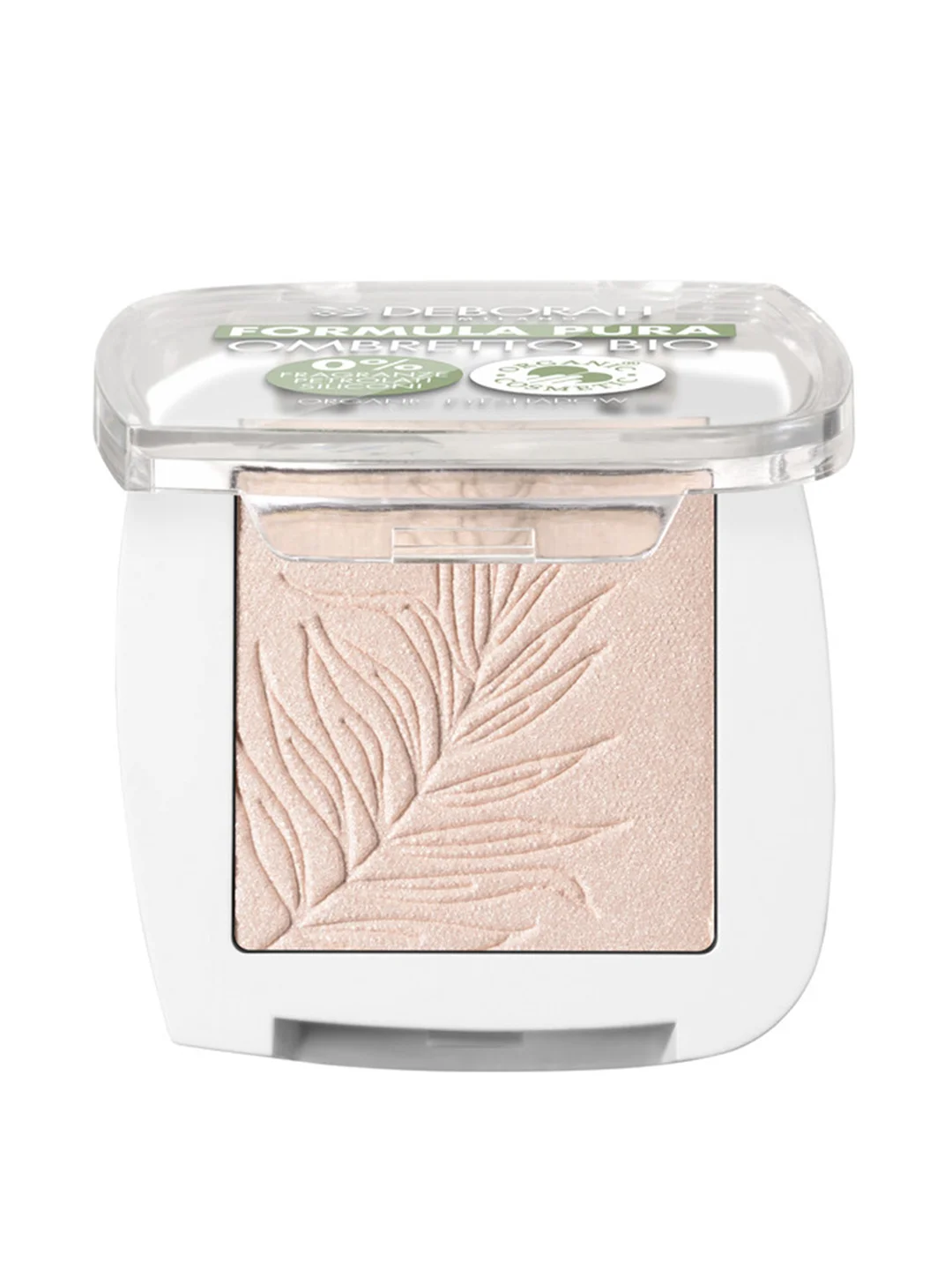 DEBORAH Тени для век FORMULA PURA OMBRETTO BIO, тон: 02 Нежно-золотой, 2,5гр