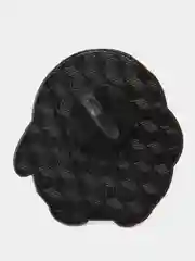 Белый значок утка с ножом