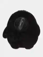 Желтый значок утка с ножом