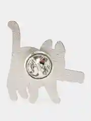 Значок кот с ножом