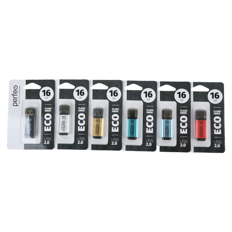 Флеш-накопитель Perfeo USB 16GB E02