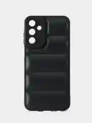 Черный чехол Samsung Galaxy A15 (Самсунг Галакси А15) противоударный выпуклый
