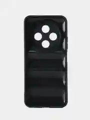 Черный чехол Tecno Spark 30C (Техно Спарк 30С) противоударный выпуклый