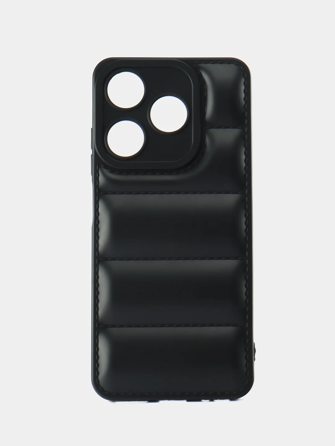 Черный чехол Tecno Spark 10 / 10C (Техно Спарк 10 / 10С) противоударный выпуклый