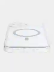 Прозрачный чехол MagSafe для iPhone 16 Plus пластиковый с силиконом ROSCO, с защитой камер, магнитом