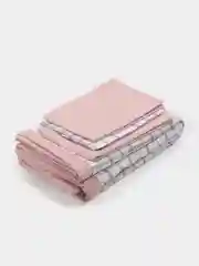 Розовый комплект ЕВРО (одеяло облегченное 200*220 + простыня 220*240+наволочки 50*70 (2 шт) и 70*70 (2 шт)