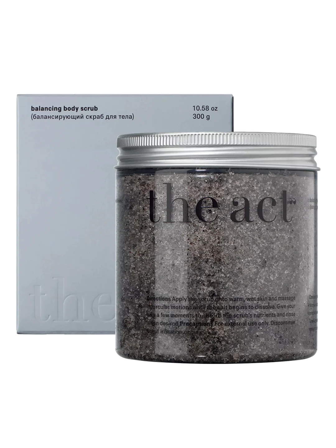 Балансирующий скраб для тела The Act Тмин, 300 г