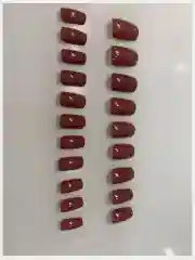 Накладные ногти средние форма Квадрат