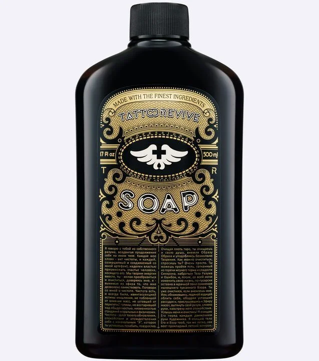 Антибактериальное мыло Tattoo Revive Soap, 500 мл
