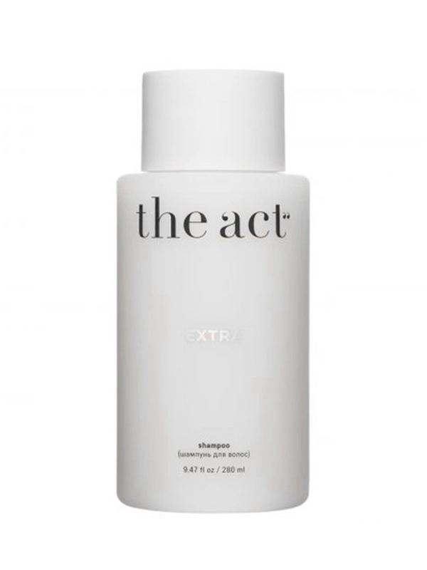 Питательный шампунь The Act EXTRA, c протеинами и экстрактом желтой дыни, 280 мл