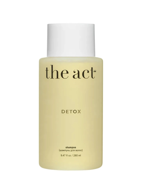 Глубоко очищающий шампунь The Act DETOX, с яблочным уксусом и кератином, 280 мл